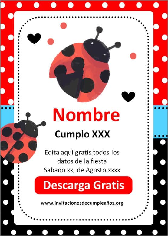 invitacion vaquita de san antonio para imprimir