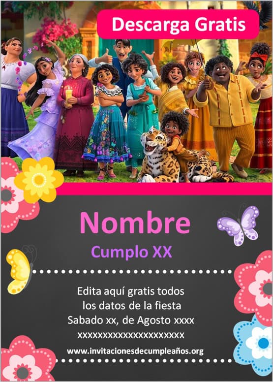 invitaciones online de encanto