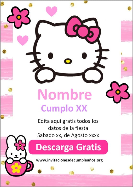 Fiesta De Cumpleaños Hello Kitty