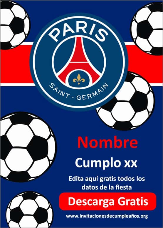 Invitacion PSG