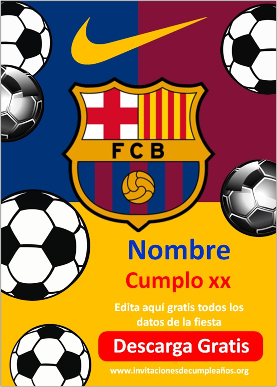 Invitaciones FC Barcelona