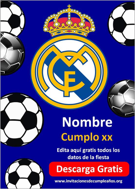 Invitaciones del Real Madrid