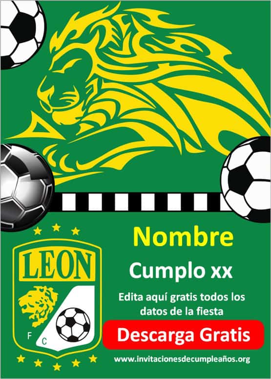 Invitaciones de Fútbol Club León