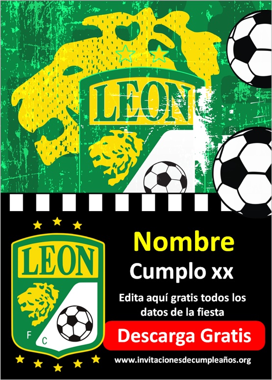 Invitaciones Club León