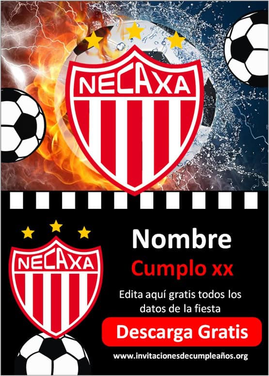 Invitacion de Futbol Club Necaxa