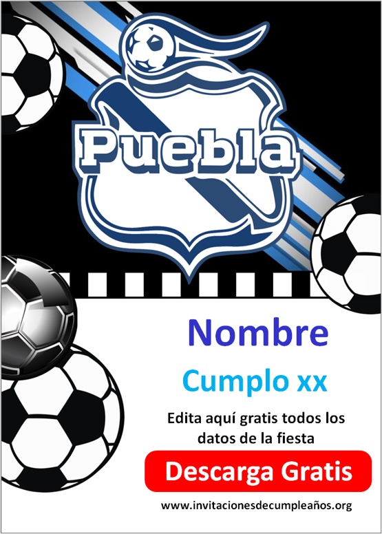 invitaciones Puebla Fútbol Club