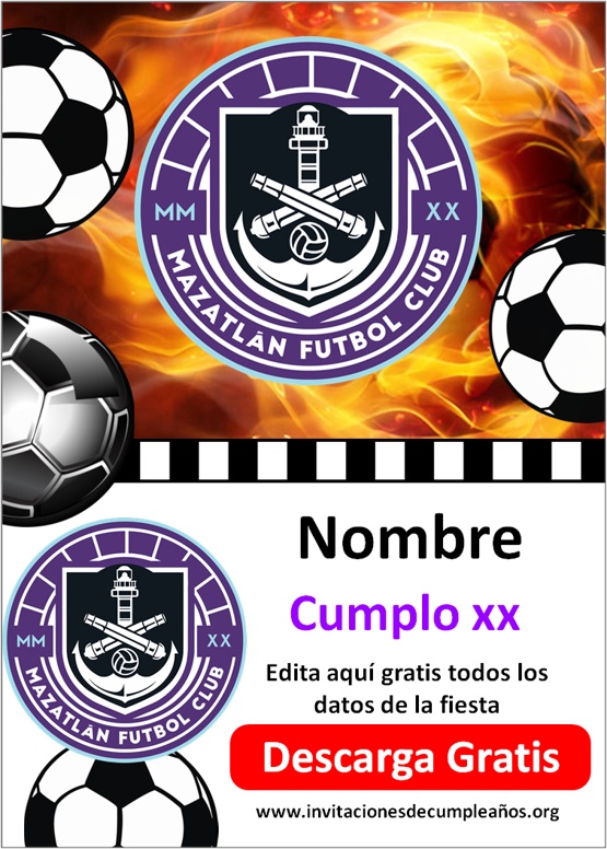 invitaciones de Mazatlán Fútbol Club