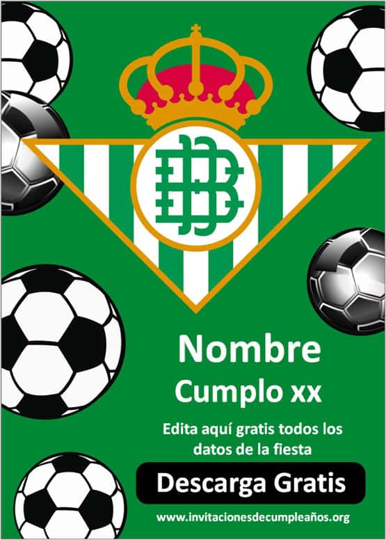 Invitaciones del Real Betis